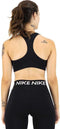 Nike W NK DF SWSH 1PP BRA BV3636 - Medium Support Sportbeha - Zwart - M