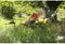 Private Garden - Houten Chileen Paprika -kleur - schittering behandelde stof