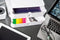 HAN smart-box - ALLISON - 2 lades - stapelbaar - wit/lichtblauw - HA-1120-84