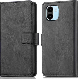iMoshion Hoesje Geschikt voor Xiaomi Redmi A2 / Redmi A1 Hoesje Met Pasjeshouder - iMoshion Luxe Bookcase - Zwart