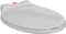 vidaXL - Toiletbril - soft-close - en - quick-release - ovaal - lichtgrijs