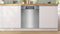 BOSCH SMU6YCS02E - Onderbouw Vaatwasser - 14 couverts - Silence Plus - Roestvrij staal