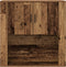 vidaXL - Wandkast - in - oude - look - 80x33x80 - cm - Gelaagd - Hout