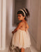 Mrs Ertha Rosie Jurk - Aanpasbare rug - Nude - - Maat 3 jaar