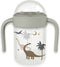 Konges slojd Drinkbeker baby met rietje - Handvat - 330 ml - Dino