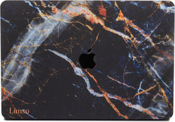 Lunso Geschikt voor MacBook Pro 13 inch (2016-2019) cover hoes - case - Marble Kenzie