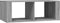 vidaXL - Salontafel - 100x50x36 - cm - bewerkt - hout - grijs - sonoma - eikenkleurig