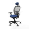 Bureaustoel met hoofdsteun Piqueras y Crespo 3D036G1 Marineblauw