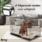 Brixy Hondenbench - Bench Voor Honden - Maat XL - Opvouwbaar - 107 x 72 x 77 CM - 2 Deuren - Zwart