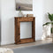 vidaXL - Haardombouw - 75x20x87,5 - cm - bewerkt - hout - oud - houtkleurig
