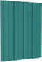 vidaXL - Dakpanelen - 12 - st - 60x45 - cm - gegalvaniseerd - staal - groen