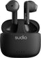 Sudio A1 - In-ear Headset - True Wireless Stereo (TWS) - Zwart