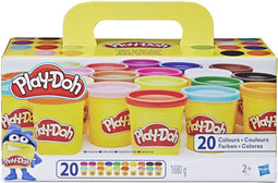 Play-Doh Super Color Pack - Boetseerklei set van 20 kleuren - 1680 gram (20 stuks)