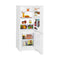 Liebherr Cu 2331 - Koel-vriescombi - NoFrost - Wit