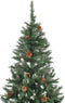 vidaXL - Kunstkerstboom - met - verlichting - en - kerstballen - 150 - cm