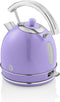 Swan Retro Waterkoker – 1,8 Liter Inhoud – Paars