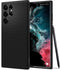 Spigen Liquid Air - Soft case - Schokbestendig - Zwart - Galaxy S22 Ultra 5G