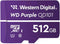 Western Digital WD Purple - MicroSDXC 512GB - Tot 100 MB/s leessnelheid - Tot 60 MB/s schrijfsnelheid