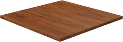 vidaXL - Tafelblad - vierkant - 50x50x1,5cm - behandeld - eiken - donkerbruin