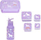 BEAU by Bo A Little Lovely Company Back to school set - Drinkfles RVS/Snackdozen/Bentobox - Unicorn Dreams