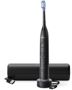 Philips 7100 HX7421/01 - Oplaadbare sonische tandenborstel - 62.000 borstelbewegingen per minuut - Zwart