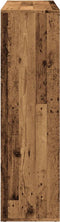 vidaXL - Kamerscherm - / - boekenkast - 102x29x103,5 - cm - hout - oud - houtkleurig
