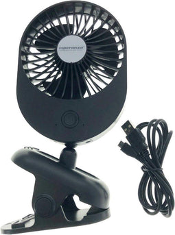 Esperanza - Miniventilator met USB-voeding en tafelklem