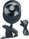 Esperanza - Miniventilator met USB-voeding en tafelklem