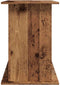 vidaXL - Aquariumstandaard - 121x41x58 - cm - bewerkt - hout - oud - houtkleurig