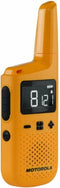 Motorola T72 - Walkie-Talkie - 16 kanalen 8 km bereik - Geel (2 stuks)