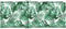 vidaXL - Tuinstoelkussens - 4 - st - hoge - rug - bladpatroon - 120x50x3 - cm - stof