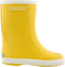 Bergstein Rainboot - Regenlaarzen Unisex Junior - Handgemaakt natuurrubber - Geel - Maat 23