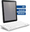 ACT AC5605 - Bluetooth Toetsenbord - Azerty/BE layout - Wit