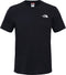 The North Face S/s Simple Dome Tee - Outdoorshirt Heren - Katoen - TNF Black