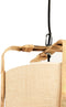 Light & Living Hanglamp Sendai - Jute en Bamboe - 27cm - Naturel
