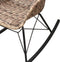 WOOOD Minka Schommelstoel - Rattan - Naturel - 76x56x76