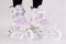 Powerslide Inline Skates Phuzion Argon 110 Softboot 83a Wit/roze Mt 37