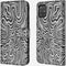 iMoshion Hoesje Geschikt voor Samsung Galaxy A51 Hoesje Met Pasjeshouder - iMoshion Design Bookcase smartphone - Meerkleurig / Black And White