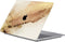 Lunso Geschikt voor MacBook Pro 13 inch M1/M2 (2020-2022) cover hoes - case - Sweet Caramel