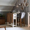 Riviera Maison Bartafel Inklapbaar - Wooster Street Bar Table - 50/180x80 cm - Wit