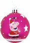 Kerstbal Peppa Pig Cosy corner Fuchsia 6 Stuks Plastic (Ø 8 cm)