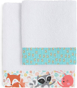 Handdoekenset HappyFriday Moshi Moshi Fantasy Multicolour 2 Onderdelen