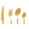 Bestek Home ESPRIT Gouden Roestvrij staal 15 x 7 x 24 cm 16 Onderdelen