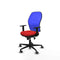 Piqueras y Crespo 1D036G0 - Bureaustoel - Verstelbare hoogte met armleuning - Rood