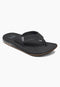 Reef Fanning Low - Heren Slippers - Rubber zool - Zwart - Maat 42