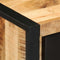 vidaXL - Ladekast - 40x40x75 - cm - massief - ruw - mangohout