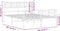vidaXL-Bedframe-met-hoofd--en-voeteneinde-metaal-zwart-150x200-cm