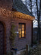 Lichtgordijn voor buiten - 400 LEDs - 2200K Extra warm wit - 10 meter - Kerstverlichting - korte ijspegelverlichting