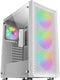 Mars Gaming MC-FW - Tower Behuizing - ATX Micro-ATX Mini-ITX - Gehard Glas - Wit