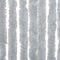 vidaXL - Vliegengordijn - 56x185 - cm - chenille - grijs
